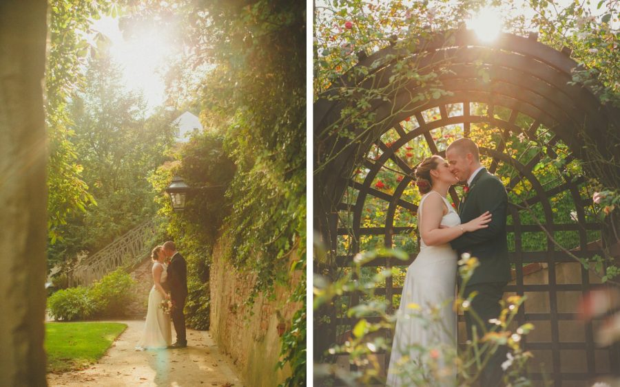 Prague weddings / R&J / Wedding Ceremony at the Vrtba Garden / American Photographer Kurt Vinion