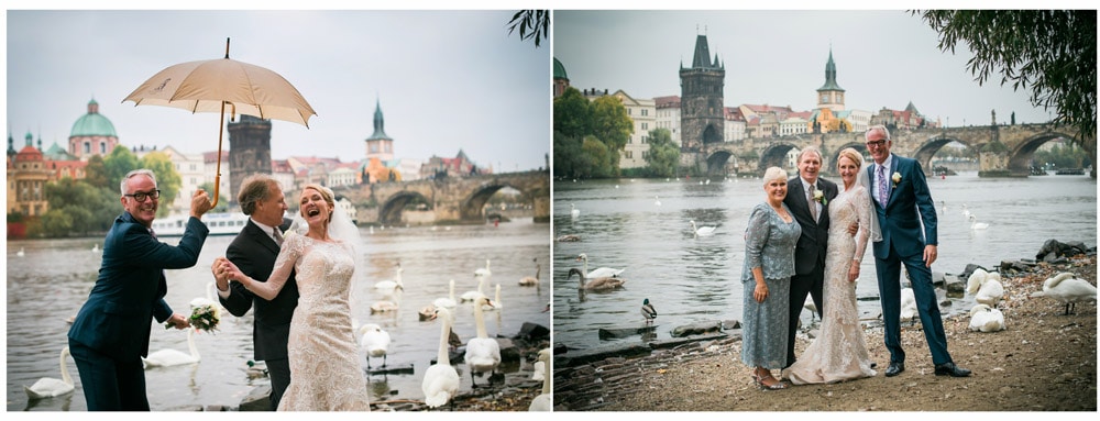 Kaivel Ann & Stan (USA) destination wedding in Prague, Czech Republic by Kurt Vinion