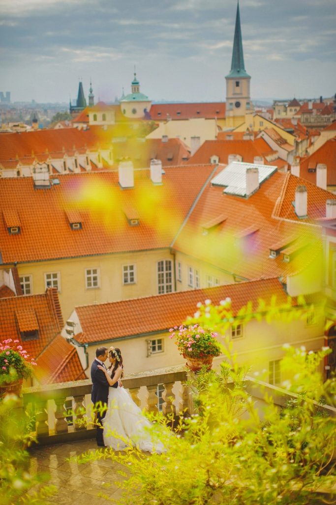 Prague pre weddings photos