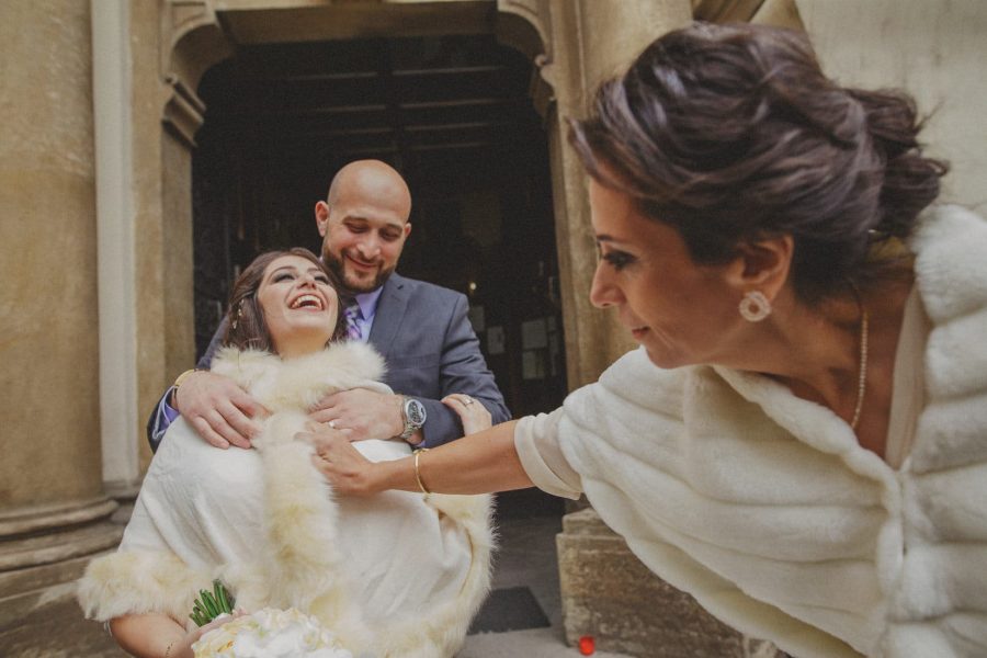 Jihane & Rabih traveled up from Lebanon to have their dream wedding with very close family & friends in attendance at Prague's historic and culturally significant St. Cyril & Methods Church. Wedding day photography by Kurt Vinion